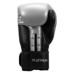TITLE Platinum Proclaim Power Boxing Bag Gloves 13 TITLE Platinum Proclaim Power Boxing Bag Gloves -Knockout Gear ptppbg bk sv 04