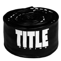 TITLE Boxing Pro Vinyl Zippered Rope Covers 22 TITLE Boxing Pro Vinyl Zippered Rope Covers -Knockout Gear rcpro2 bk 2 1