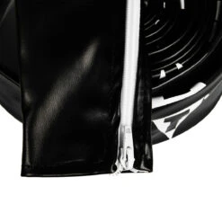 TITLE Boxing Pro Vinyl Zippered Rope Covers 23 TITLE Boxing Pro Vinyl Zippered Rope Covers -Knockout Gear rcpro2 bk 3 1