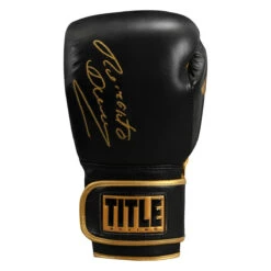 TITLE Boxing Roberto Duran Signature Leather Bag Gloves 12 TITLE Boxing Roberto Duran Signature Leather Bag Gloves -Knockout Gear rdbg 03