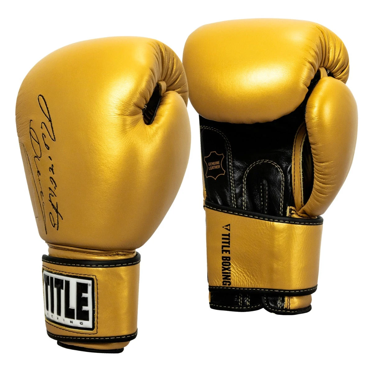 TITLE Boxing Roberto Duran Leather Training Gloves 4 TITLE Boxing Roberto Duran Leather Training Gloves - Image 3
