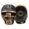 Rival Boxing 100 Series Pro Punch Mitts 2 Rival Boxing 100 Series Pro Punch Mitts -Knockout Gear rpm100 bk gd 001