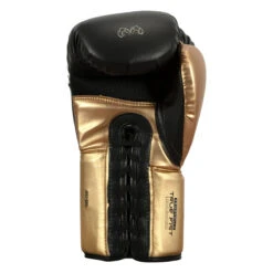 Rival Boxing 100 Series Lace Sparring Gloves 10 Rival Boxing 100 Series Lace Sparring Gloves -Knockout Gear rs100 bk gd 0004