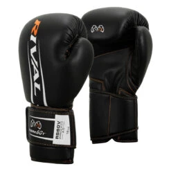 Rival Boxing Ergo Training-Sparring Gloves 8 Rival Boxing Ergo Training-Sparring Gloves -Knockout Gear rs60v bk 2 2