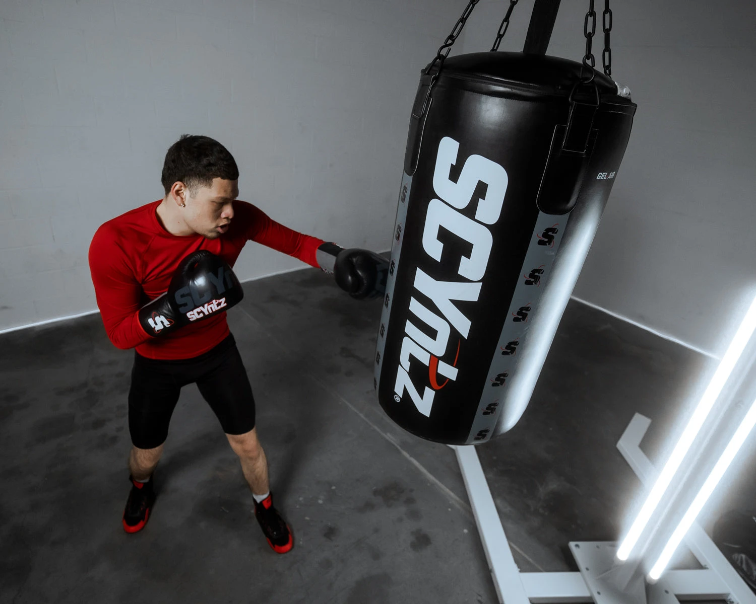 SCYntz Leather Sparring Gloves 9 SCYntz Leather Sparring Gloves - Image 7