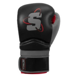 SCYntz Leather Training Gloves 20 SCYntz Leather Training Gloves -Knockout Gear scytg bk gr 03