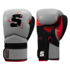 SCYntz Leather Training Gloves 24 SCYntz Leather Training Gloves -Knockout Gear scytg gr bk 01