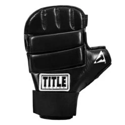 TITLE Boxing Leather Super Speed Bag Gloves 11 TITLE Boxing Leather Super Speed Bag Gloves -Knockout Gear sglv3 bk 03