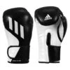 Adidas Speed Tilt 250 Boxing Training Gloves -Knockout Gear spd250tg bk wh 1 1