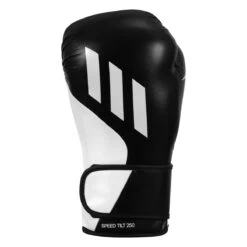 Adidas Speed Tilt 250 Boxing Training Gloves -Knockout Gear spd250tg bk wh 3 1