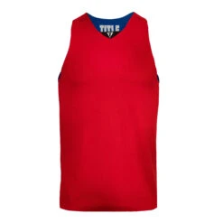 TITLE Boxing Superior Lightweight Reversible Competition Jersey -Knockout Gear swlrj1 rd bl 2 1 2