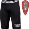 TITLE Boxing Pro Compress Shorts 1 TITLE Boxing Pro Compress Shorts -Knockout Gear tb119 bk 01