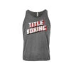 TITLE Boxing Vintage Block Logo Tank 1 TITLE Boxing Vintage Block Logo Tank -Knockout Gear tbct140 gr 1 1