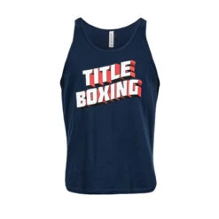 TITLE Boxing Vintage Block Logo Tank 14 TITLE Boxing Vintage Block Logo Tank -Knockout Gear tbct140 nv 1 1