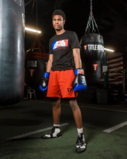 TITLE Boxing RWB Boxing Logo Tee 9 TITLE Boxing RWB Boxing Logo Tee -Knockout Gear tbct141 2