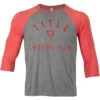 TITLE Boxing Club Classic Baseball Tee 2 TITLE Boxing Club Classic Baseball Tee -Knockout Gear tbct198 gr rd 1 1