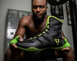 TITLE Boxing Total Balance Shoes 40 TITLE Boxing Total Balance Shoes -Knockout Gear tbs24 gn bk 1