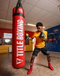 TITLE Boxing Speed-Flex Encore High-Top Shoes 29 TITLE Boxing Speed-Flex Encore High-Top Shoes -Knockout Gear tbs 2 rd 1 8