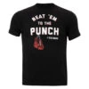 TITLE Boxing Beat Em To The Punch Tee 2 TITLE Boxing Beat Em To The Punch Tee -Knockout Gear tbts204 bk 1 1