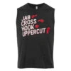 TITLE Boxing Jab Cross Muscle Tee 1 TITLE Boxing Jab Cross Muscle Tee -Knockout Gear tbts212 dgr 01