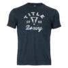 TITLE Boxing Distressed Label Tee 1 TITLE Boxing Distressed Label Tee -Knockout Gear tbts215 nv 1 1