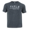 TITLE Boxing Striped Wordmark Tee 2 TITLE Boxing Striped Wordmark Tee -Knockout Gear tbts216 bk 01