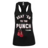 TITLE Boxing Beat Em To The Punch Women's Tank -Knockout Gear tbwts204 bk 1 1