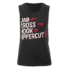 TITLE Boxing Jab Cross Women's Muscle Tee -Knockout Gear tbwts212 dgr 1