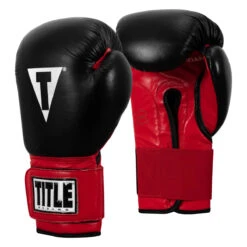 TITLE Boxing Infused Foam Youth Training/Sparring Gloves 10 TITLE Boxing Infused Foam Youth Training/Sparring Gloves -Knockout Gear tifysg rd bk 02