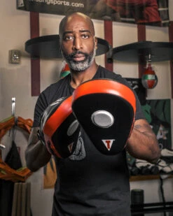 TITLE Boxing Incredi-Ball Leather Punch Mitts 2.0 14 TITLE Boxing Incredi-Ball Leather Punch Mitts 2.0 -Knockout Gear tipml2 bk rd 2