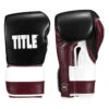 TITLE Boxing Immortal Training Gloves 2 TITLE Boxing Immortal Training Gloves -Knockout Gear titg bk mr wh 1 1