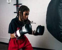 TITLE Boxing Immortal Training Gloves 12 TITLE Boxing Immortal Training Gloves -Knockout Gear titg mr wh bk 1 1