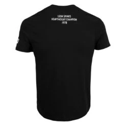 TITLE Boxing Legacy Leon Spinks Heavyweight Champ Tee 9 TITLE Boxing Legacy Leon Spinks Heavyweight Champ Tee -Knockout Gear tlgcy148 bk 2