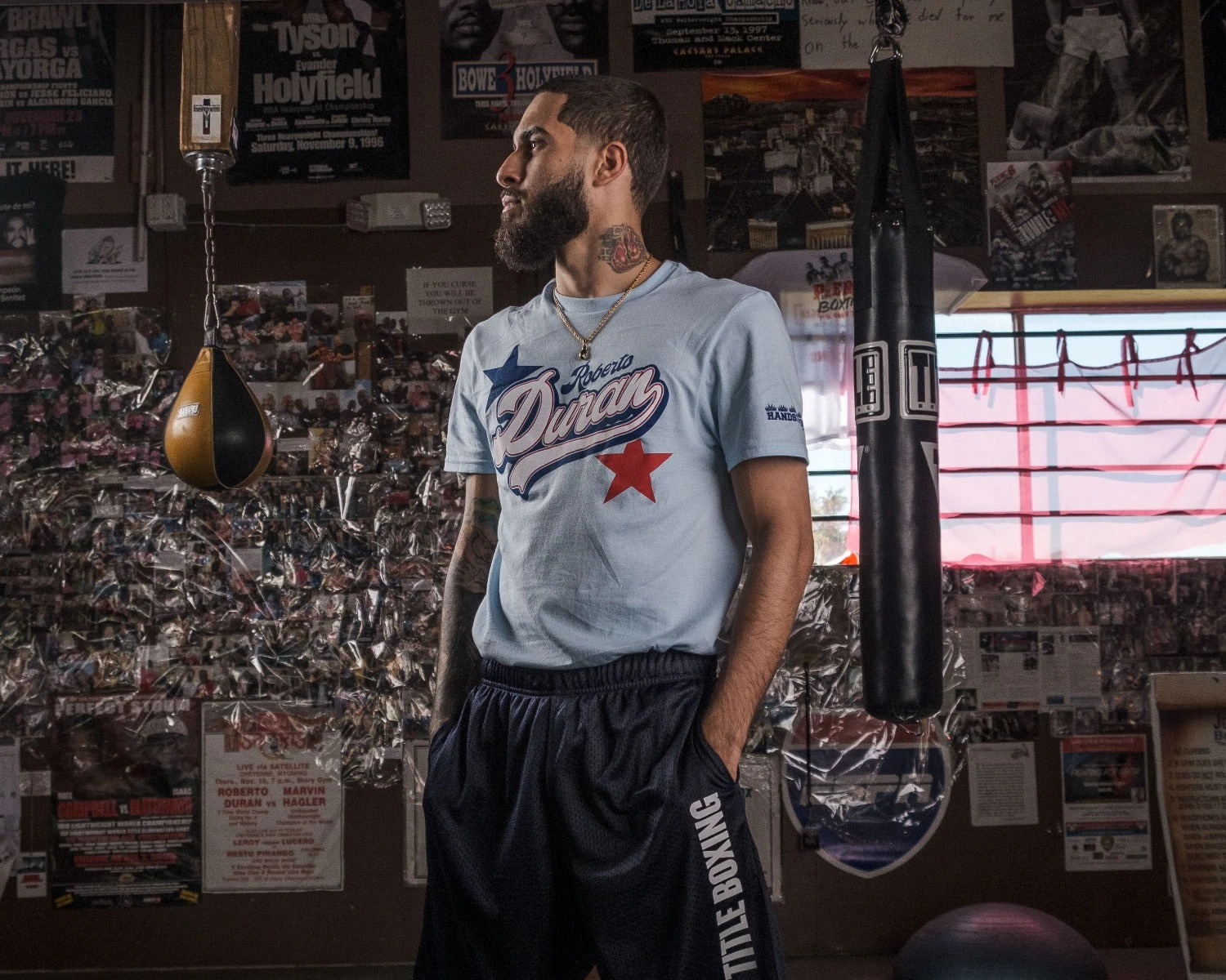 TITLE Boxing Legacy Roberto Duran Star Tee 4 TITLE Boxing Legacy Roberto Duran Star Tee - Image 2
