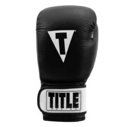 TITLE Premier Leather Super Bag Gloves 2.0 -Knockout Gear tsbg2 bk wh 003 1 1