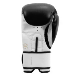 TITLE Premier Leather Super Bag Gloves 2.0 -Knockout Gear tsbg2 bk wh 004 1 1