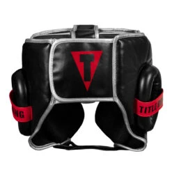 TITLE Boxing Valiant Training Headgear 9 TITLE Boxing Valiant Training Headgear -Knockout Gear vlthg bk sv 4 1