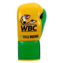 WBC By TITLE Boxing Jose Sulaiman Leather Gloves -Knockout Gear wbcjsg gd bk 03