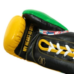 WBC By TITLE Boxing Jose Sulaiman Leather Gloves -Knockout Gear wbcjsg gd bk 05