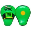 WBC By TITLE Boxing Focus Mitts -Knockout Gear wbcpm gn bk 1