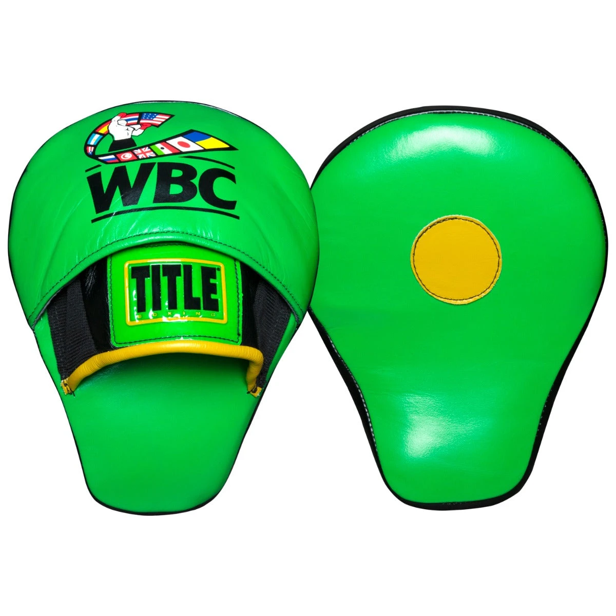WBC By TITLE Boxing Focus Mitts 3 WBC By TITLE Boxing Focus Mitts