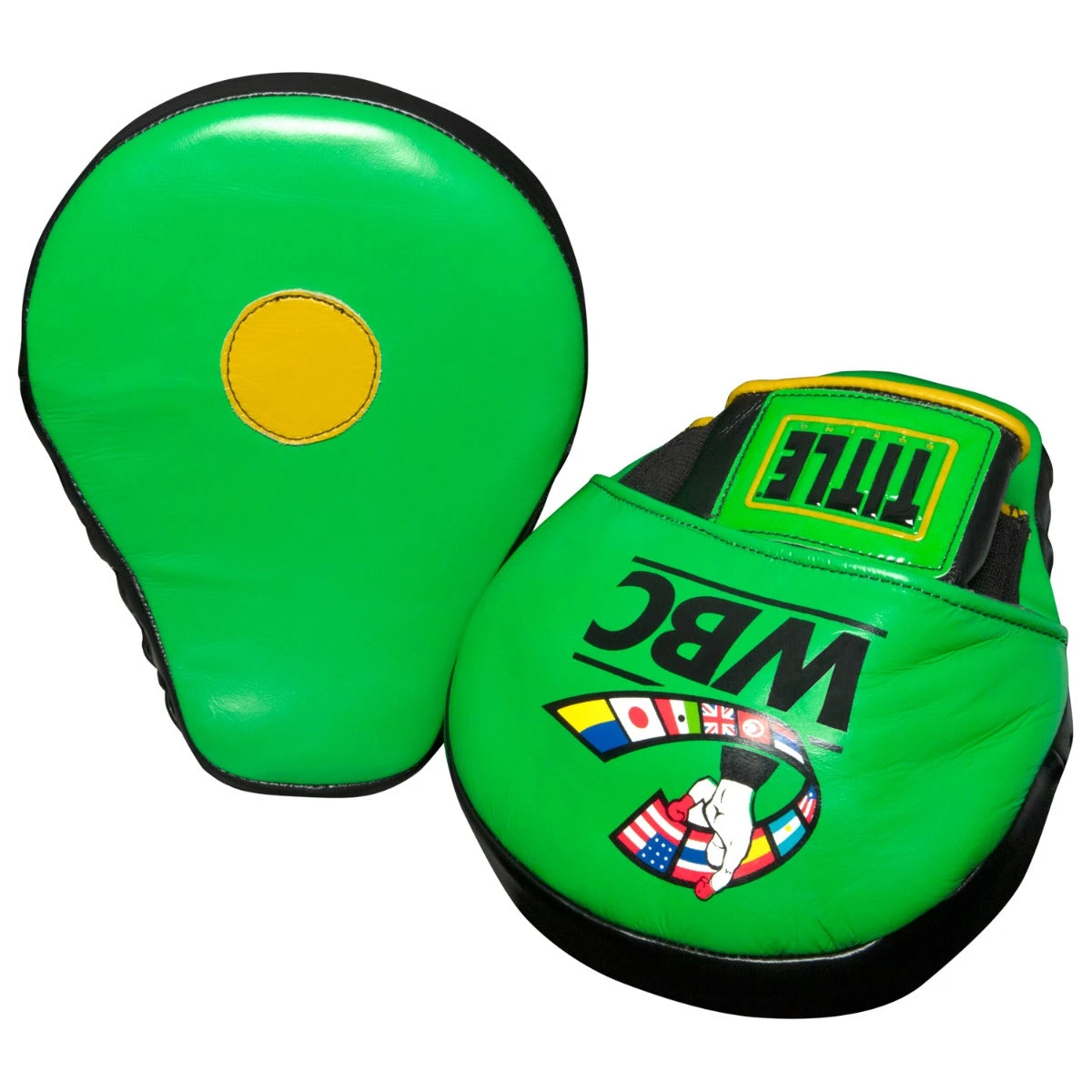 WBC By TITLE Boxing Focus Mitts 6 WBC By TITLE Boxing Focus Mitts - Image 4