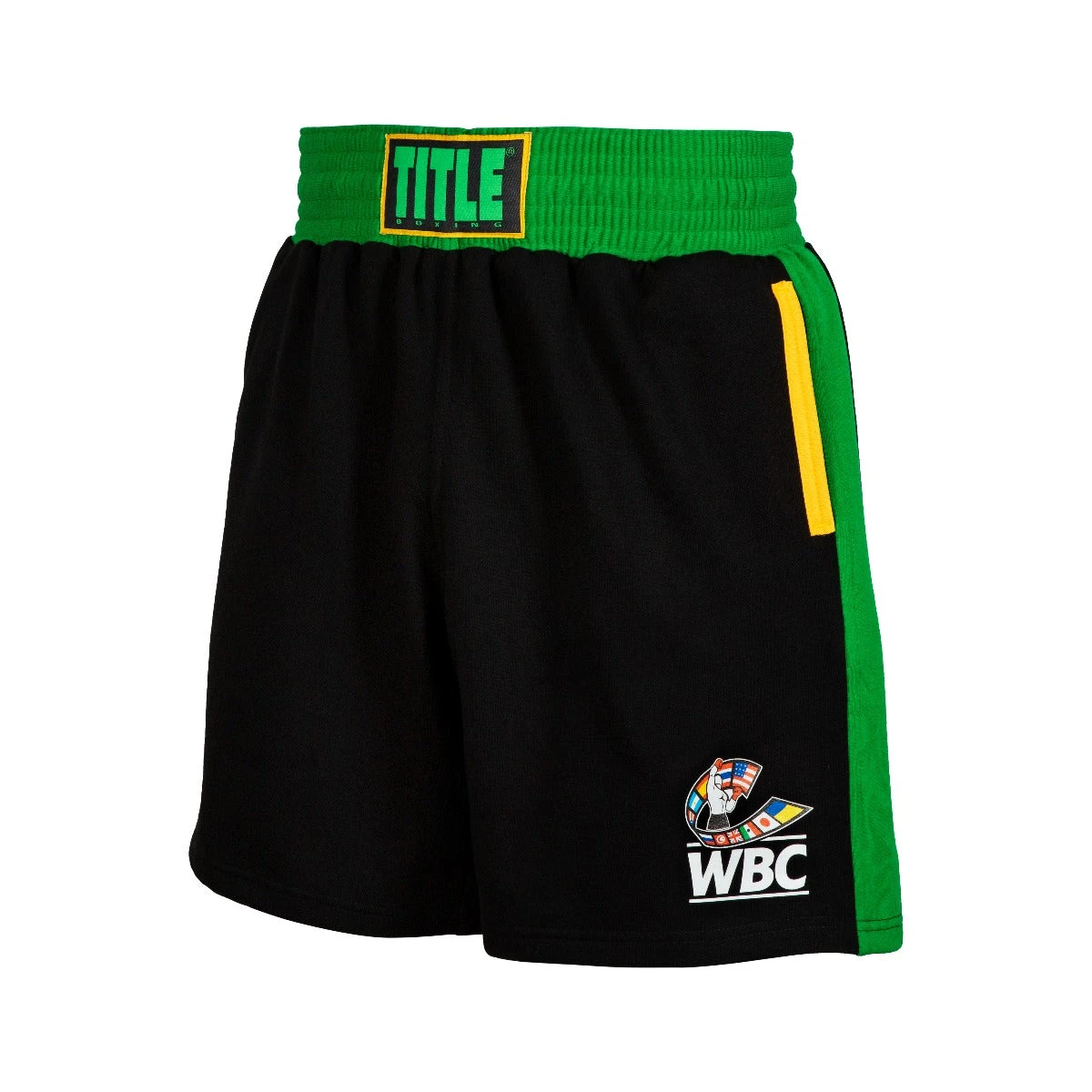 WBC By TITLE Boxing Sweat Shorts 3 WBC By TITLE Boxing Sweat Shorts