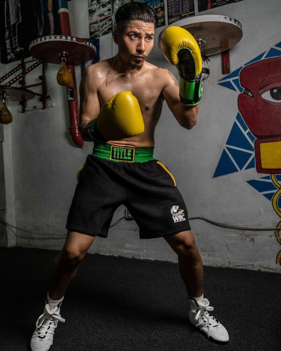 WBC By TITLE Boxing Sweat Shorts 4 WBC By TITLE Boxing Sweat Shorts - Image 2