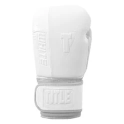 TITLE White Boxing Training Gloves 11 TITLE White Boxing Training Gloves -Knockout Gear whottg 03