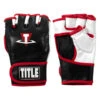 TITLE MMA Conflict Training Gloves -Knockout Gear xmtg bk wh rd 001