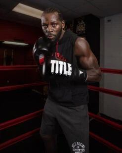 TITLE Boxing Leather Enforcer Pro Sparring Gloves -Knockout Gear xrvcsg bk