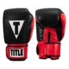 TITLE Boxing Pro Style Heavy Bag Gloves 2 TITLE Boxing Pro Style Heavy Bag Gloves -Knockout Gear xtsg bk rd 001