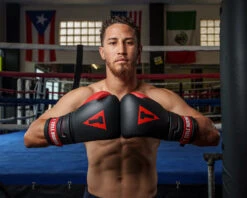 TITLE Boxing Z-FLY Bag Gloves 27 TITLE Boxing Z-FLY Bag Gloves -Knockout Gear zflybg bk rd 1 1